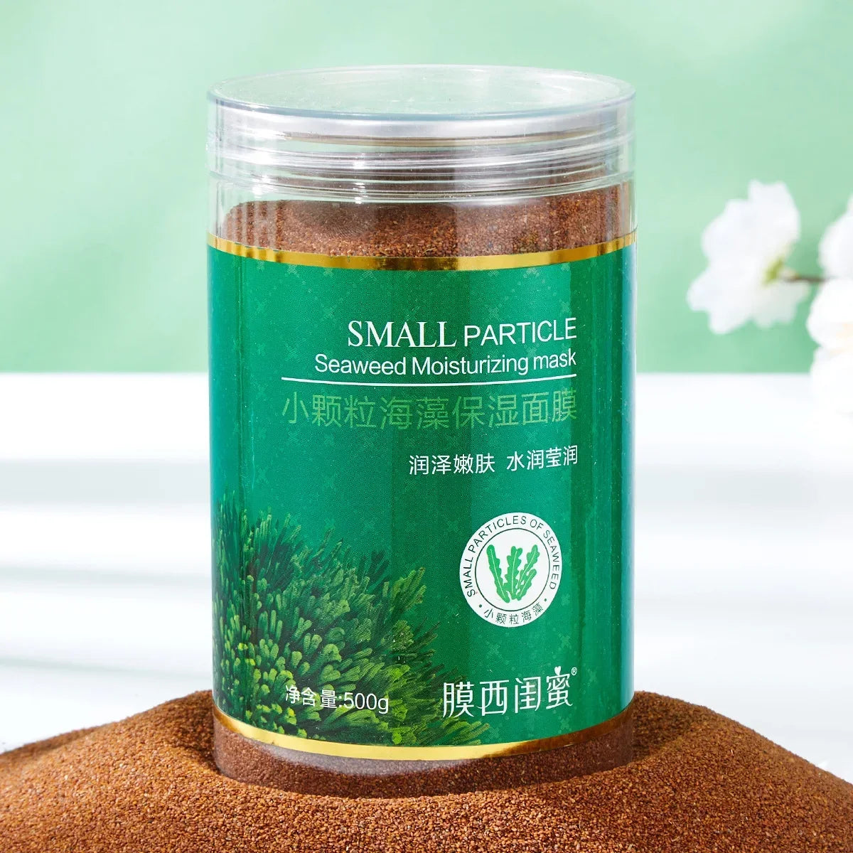 500g/650g Milk Seaweed Jelly Mask Powder Small Particles Marine Algae Moisturizing Mask\