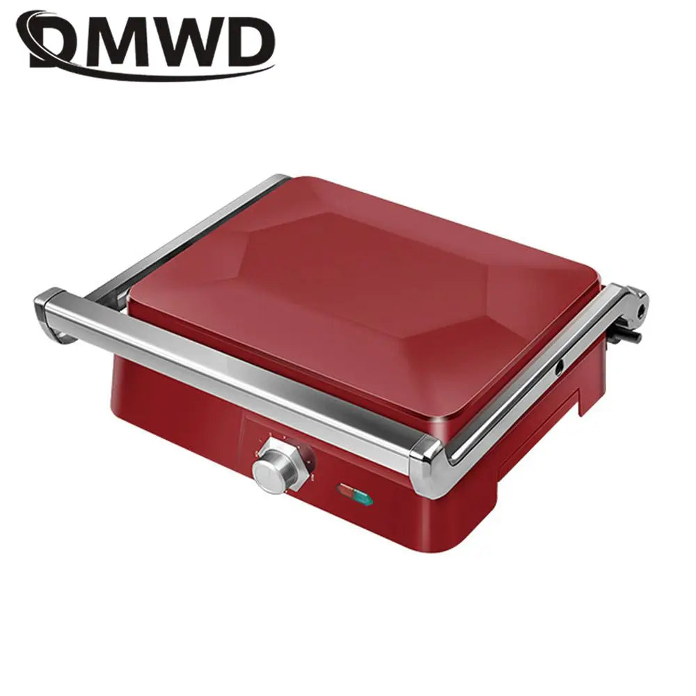 DMWD 1800W Electric Grill Multifunction Barbecue Machine Double-sided Heating Frying Pan