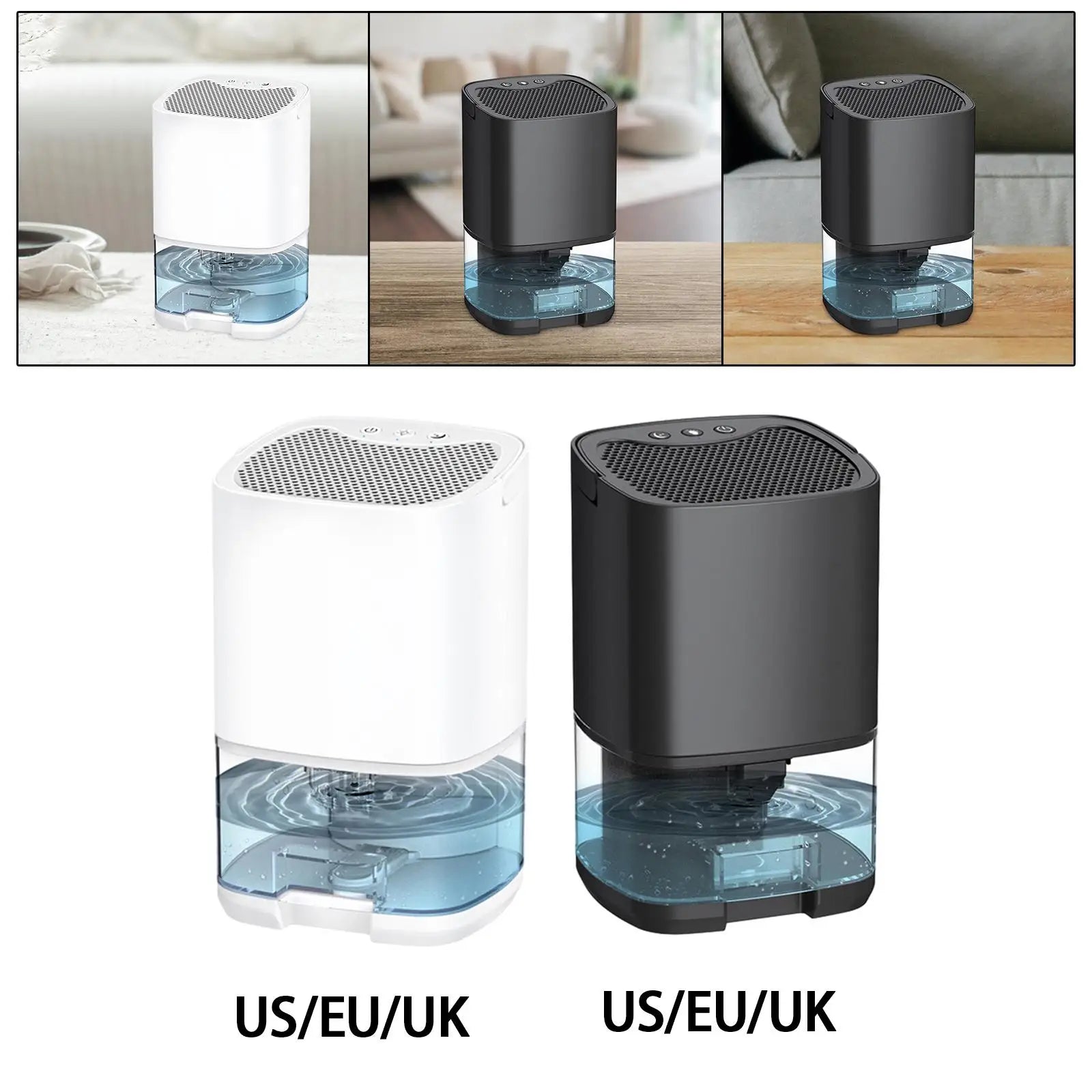 Dehumidifier Auto Off Portable Compact Portable Dehumidifier Mini Dehumidifier Quiet for Kitchen Wardrobe Bathroom Home Basement