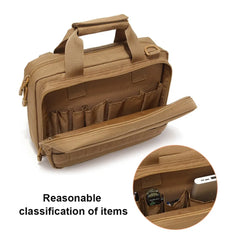 Large Molle Bag for Gun Concealed Carry Pistol Case Outdoor Shoulder Handbag EDC Pouch Magazine Holder Shooting Hunting Pack