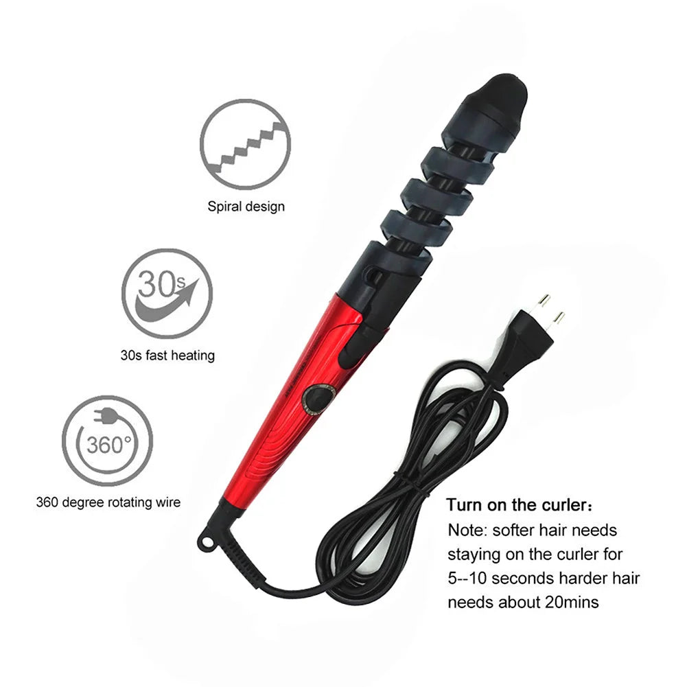 New 80W Adjustable Temperature Electric Shell ABS Welding Tools Ceramic Heater Soldering Tips Electric Curling Iron