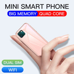 Original SOYES XS11 3G Mini Smartphone 1GB RAM 8GB ROM 2.5'' MT6580A Quad Core Android 6.0 1000mAh 2.0MP Small Card Mobile Phone