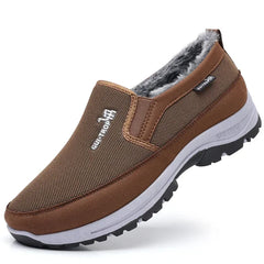 Men's Warm Tennis Shoes Comfortable Flat Casual Shoes