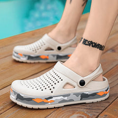 Summer Men Slipper Lightwhite Women Sandals Outdoor-Resistant Anti-Slip Design Soft Beach