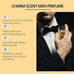 Men Sandalwood Perfume Spray Flirting Pheromone Non-stimulation Long Lasting Scent