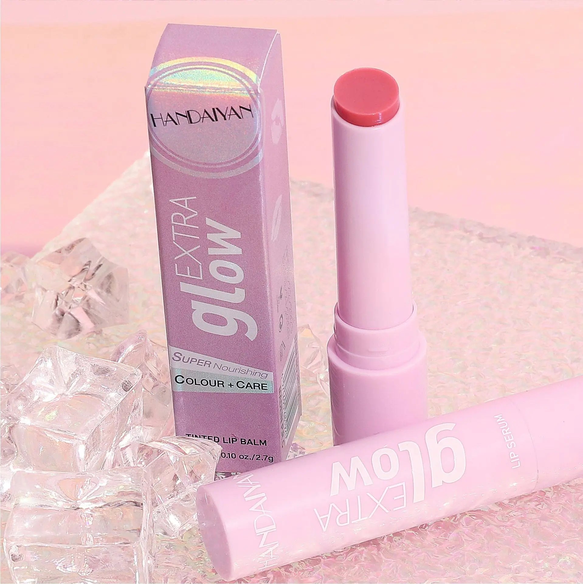 Handaiyan Long Lasting Lipstick Waterproof Moisturizing MIrror Watery Jelly Lip Stick