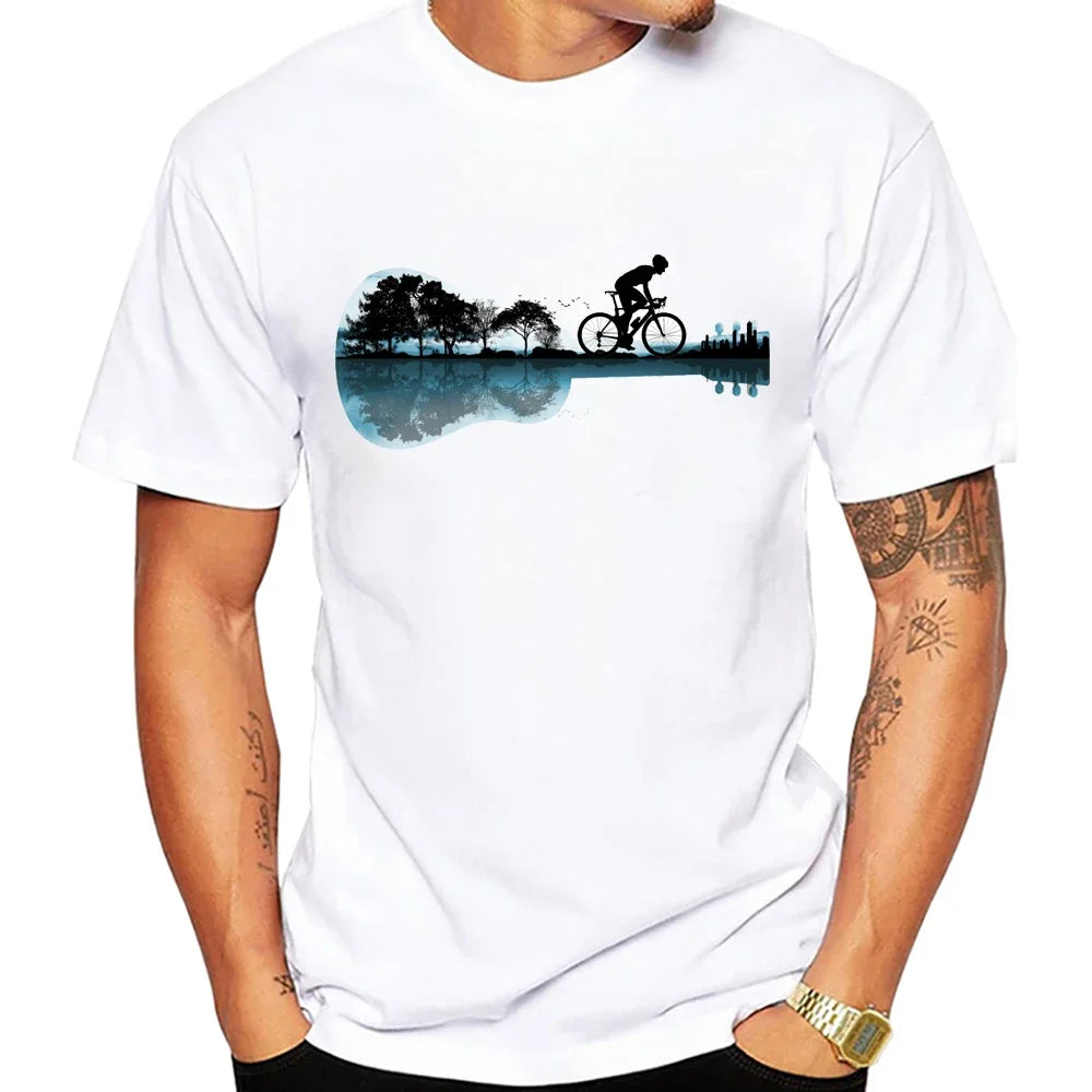 Scots Pine Mountain Bike T-Shirt Men Bicycle Jersey Cycling Adventure Tshirts