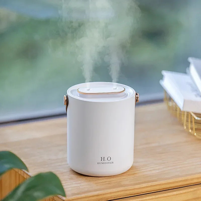 Fog Volume Dual Spray Humidifier Mini Portable USB Convenient Desktop Air Humidifier