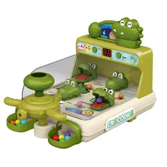 Crocodile Table Games, Pinball Shooting Machine, Score Shooting Target Child Desktop Game