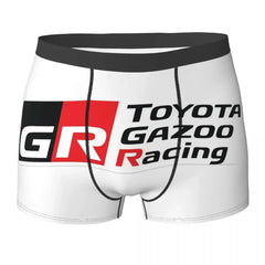 Boxer Underpants Shorts GR Logo Gazoo Racing GR Sport (1) Panties Men Ventilate Underwear for Homme Man Boyfriend Gift