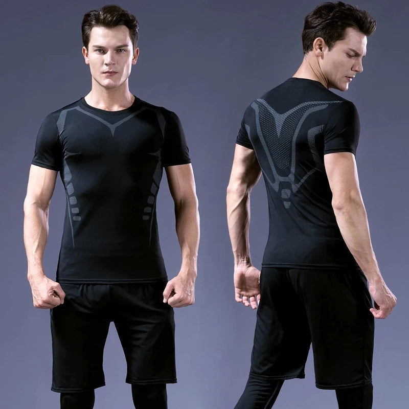 Men's Tracksuit Gym Fitness badminton Sports Suit