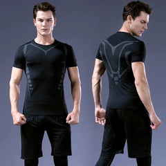 Men's Tracksuit Gym Fitness badminton Sports Suit