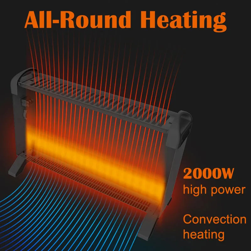 Electric heating heater