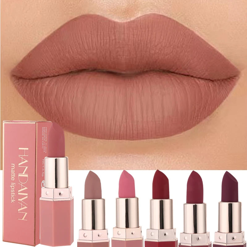 Matte Waterproof Velvet Nude Lipstick