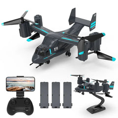 LM19 Camera Drone 480P Wifi Fpv Drones Rc Dro Remote Control Helicopter Land Air Model Quadcopter Rc Plane