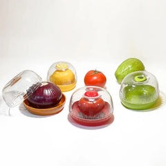 Vegetable Fruits Crisper Containers Onion Avocado Tomatoes Lemon Fresh keeping Storage Box