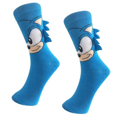 Sonics Child Socks Cute Stocking Anime Kids Boys Cotton Hosiery Cartoon Winter Spring Thin Socks Children Birthday Cute Gifts