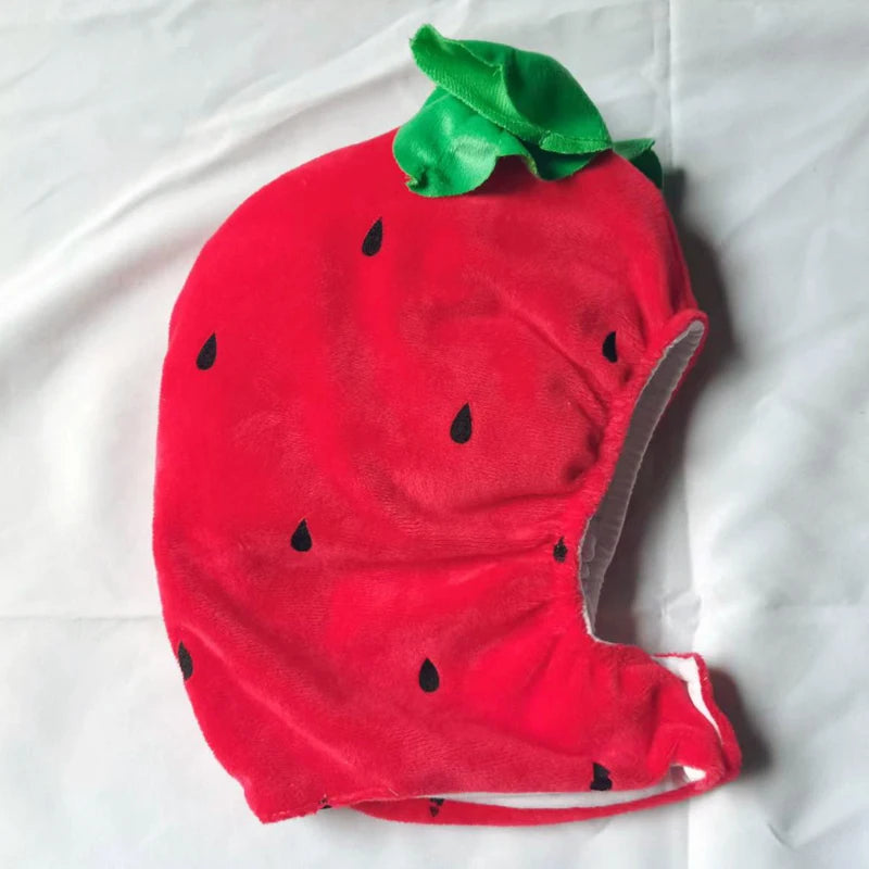 Baby Boy Girl Clothes Cartoon Strawberry Fruit Halloween Cosplay Costume Newborn Outfit