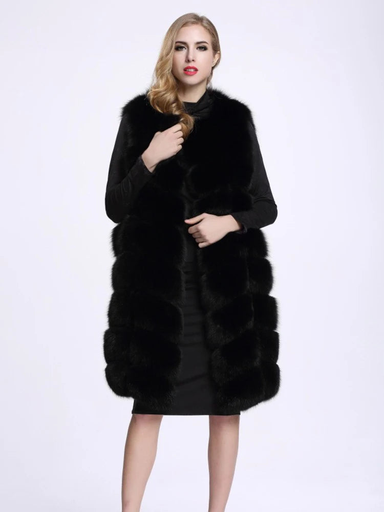 Luxury Women Faux Fur Jackets