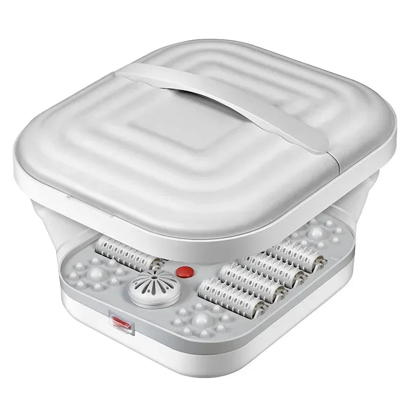 Portable Foot Massage Bathtub Foldable Plus Tropical Bubble Model Foot Bathtub Suitable for Home