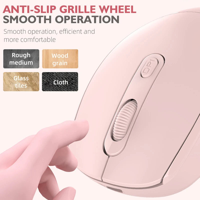 Wireless Silent Bluetooth-compatible 2.4G Dual Mode Rechargeable Optical Mouse