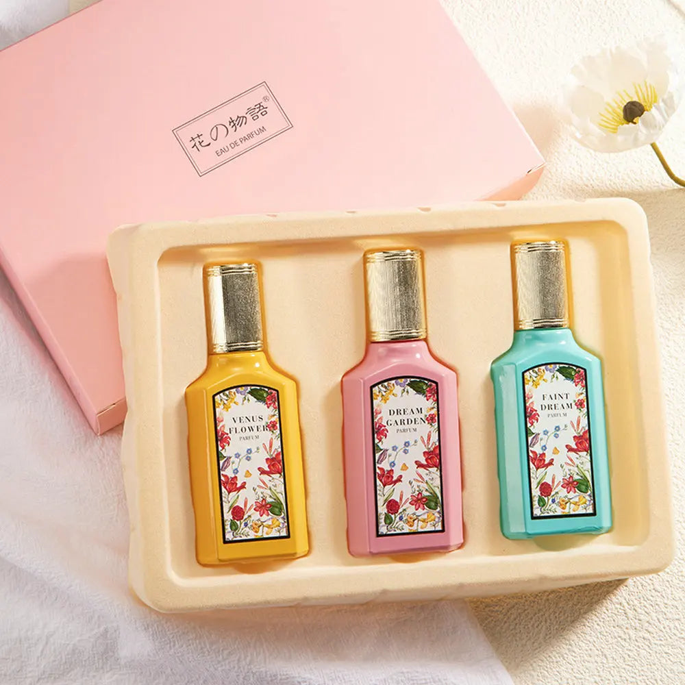 Brand Perfume Women 75ml Body Splash 3PCS Set Gift Box Pheromone Parfum