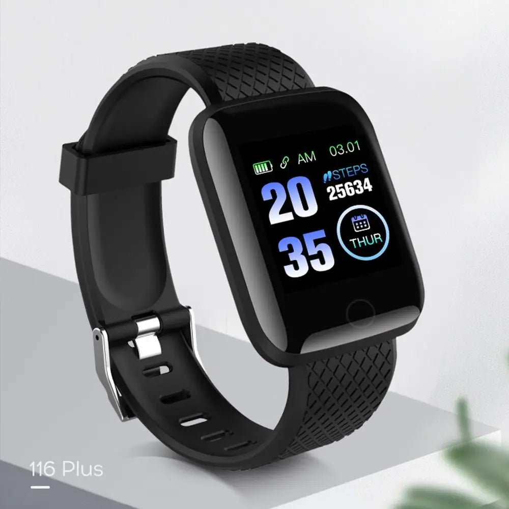 116plus Smart Bracelet 1.44 Screen Heart Rate And Blood Pressure Monitoring D13 Exercise Meter Step Health 116S Smart Bracelet