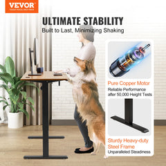 VEVOR Electric Standing Desk Height Adjustable Standing Desk