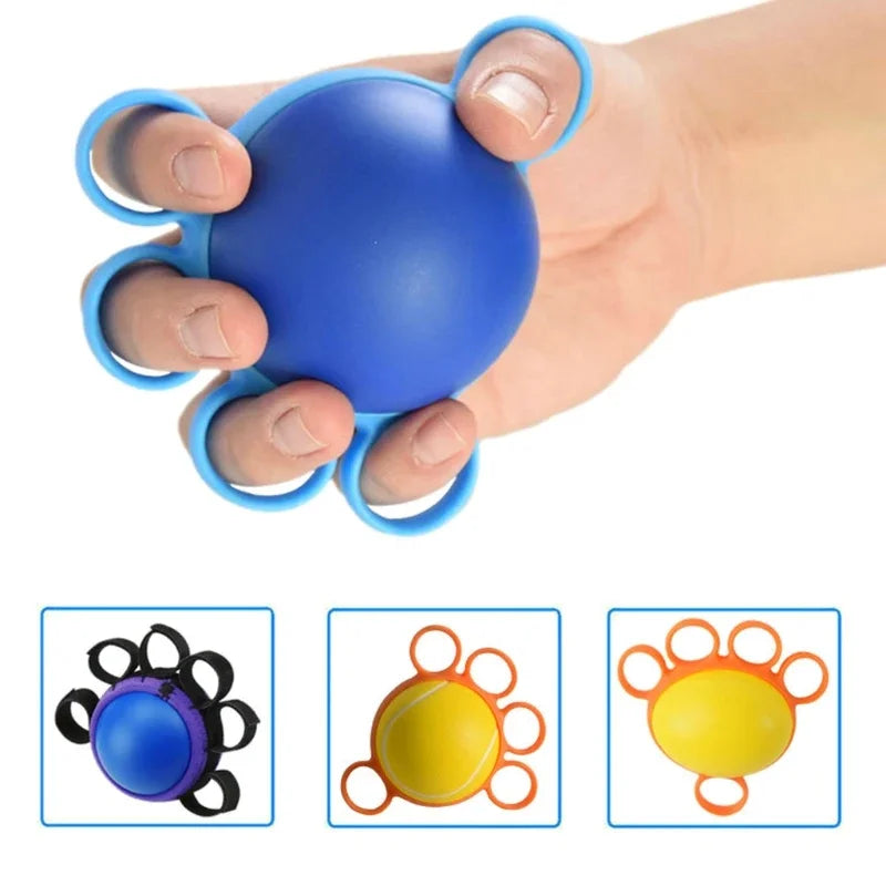 Ball Stretcher Finger Fitness Arm Exercise Muscle Relex Recovery Rehabilitation Grip Equipment