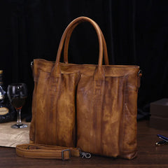 Real-Leather Men's Bag Cowhide Handbag Briefcase Fashion Retro Casual Business Shoulder Messenger Bag