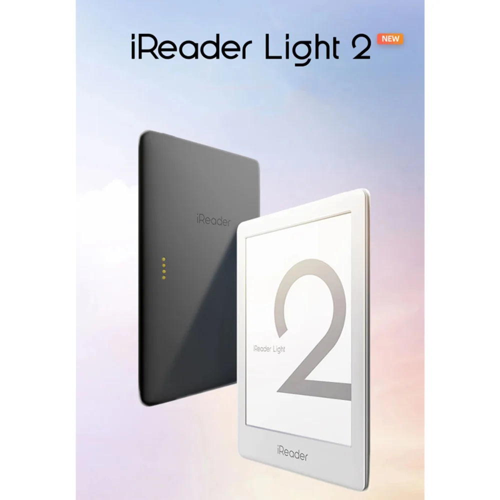 iReader Light2 E-ink Reader Ebook E Book 6 inche 32GB Touch Screen Wifi