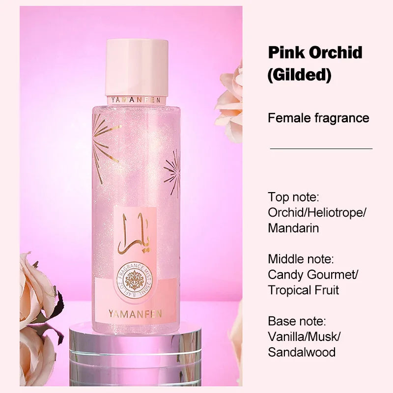 Arabic Dubai Perfume Floral Fragrance Excited Date Scent Body Spray,Long Lasting Pheromone Woman Attract Man,Air Freshener