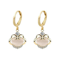 Fashion Cat Eye Stone Earrings For Women Jewelry 2