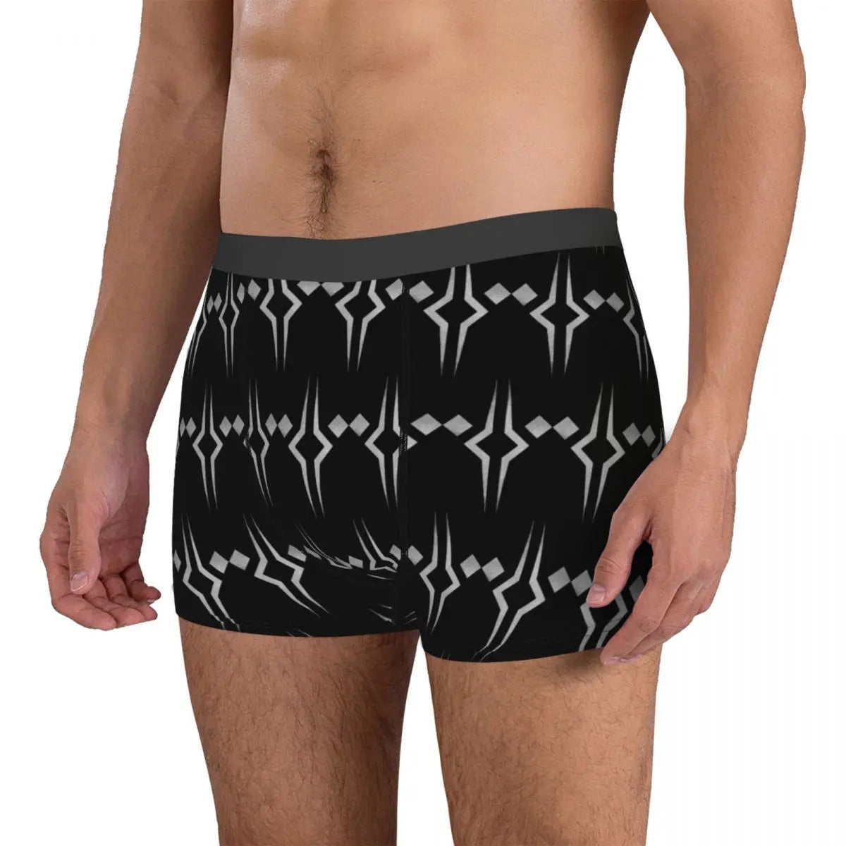 Men's Boxer Briefs ASHOKA SILLHOUTE Unique Undergarment