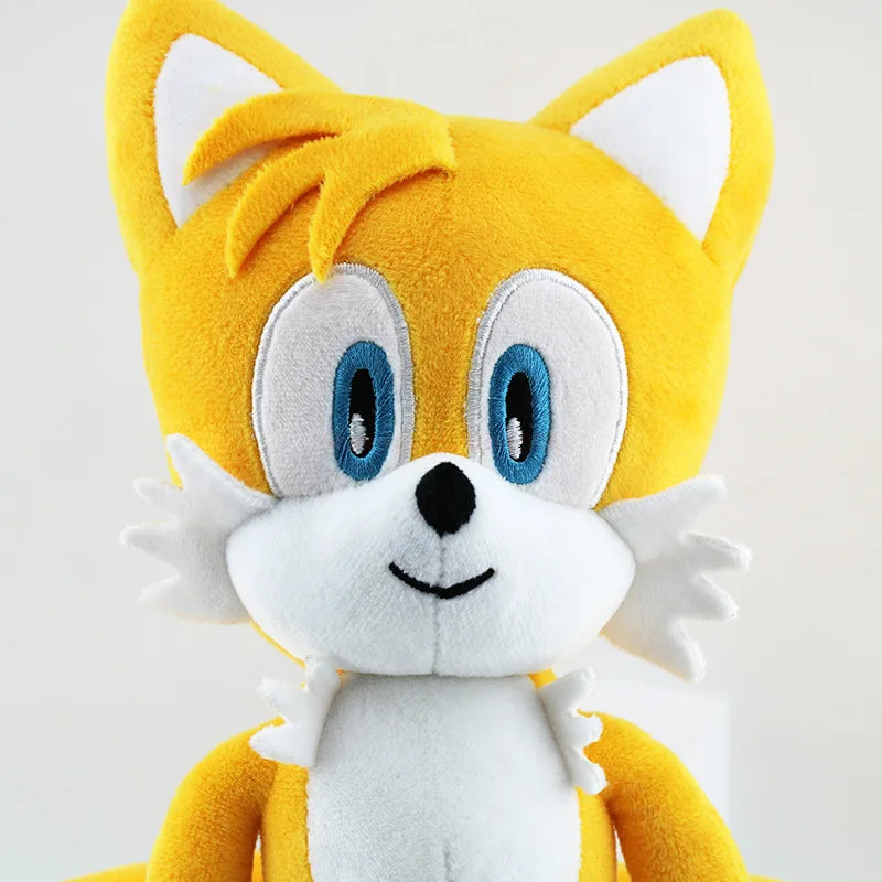 Sonic Peluches Toy Cartoon Hedgehog Amy Rose Knuckle Tail Soft Stuffed Doll Child Birthday Sonic Toys