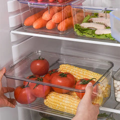 Fridge Organizer Bin Stackable Refrigerator Storage Box