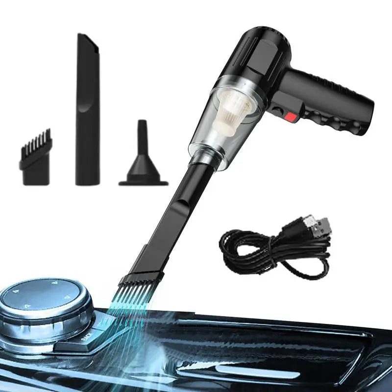 Car Vacuum Cleaner Powerful Cleaning Machine Handheld Car Vacuum Rechargeable Wireless Cleaner