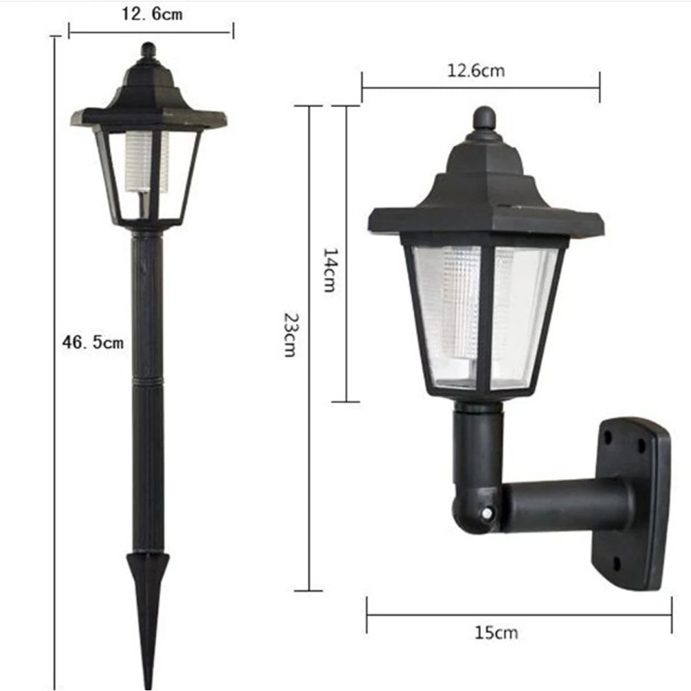 Garden Lights Outdoor Solar Street Light Lightings Wall Light Fixture Leds for Lighting Outdoor Gardens Decoration