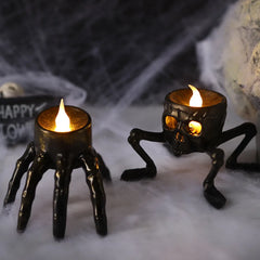 Halloween Skull Hand Atmosphere Props Skull Feet Ghost Festival Decorative Candle Lantern