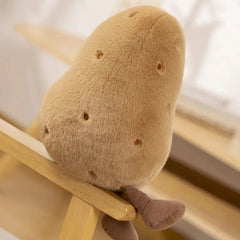 Simulation Cute Smile Potatoes Sour Cucumber Dolls Soft Stuffed Plants Funny Plush Toys