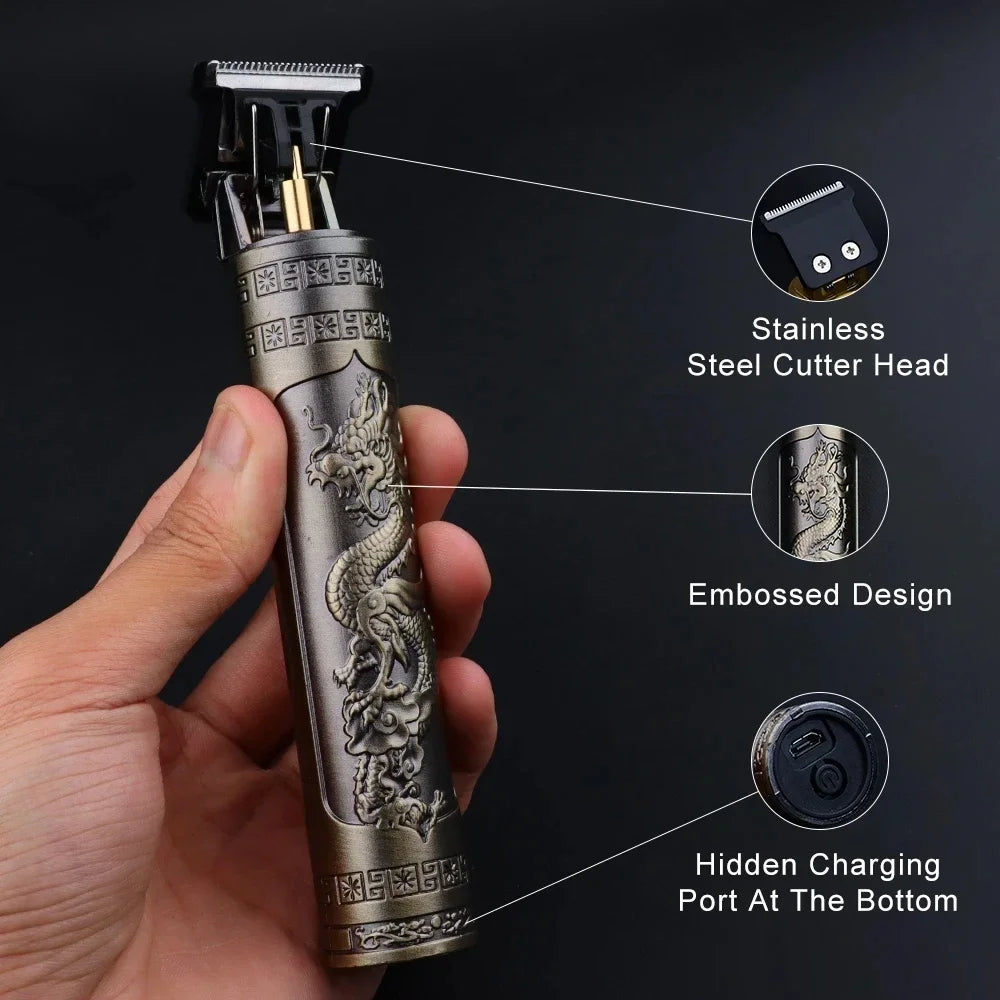 Professional Hair Trimmer Wireless Electric Hair Clipper Beard Shaver Men Hair Cutting Machine Barber For Men Haircut Style