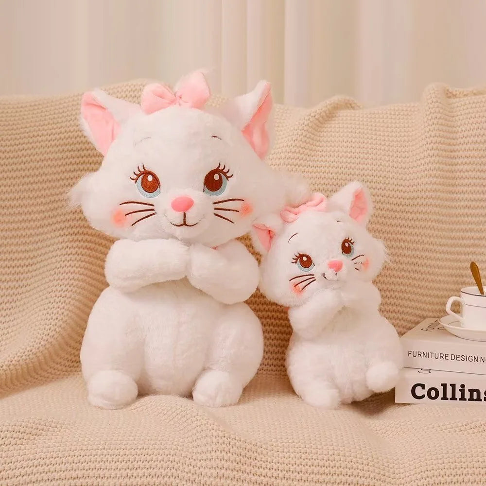 Disney cute cartoon Marie Cat Plush Toys Disney cute Soft Stuffed Dolls Animal Pillow For Kids Gift