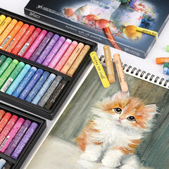 12/24/48Colors MUNGYO Gallery Artist's Soft Oil Pastel for Graffiti Painting Drawing Pen School Stationery Art Supplies