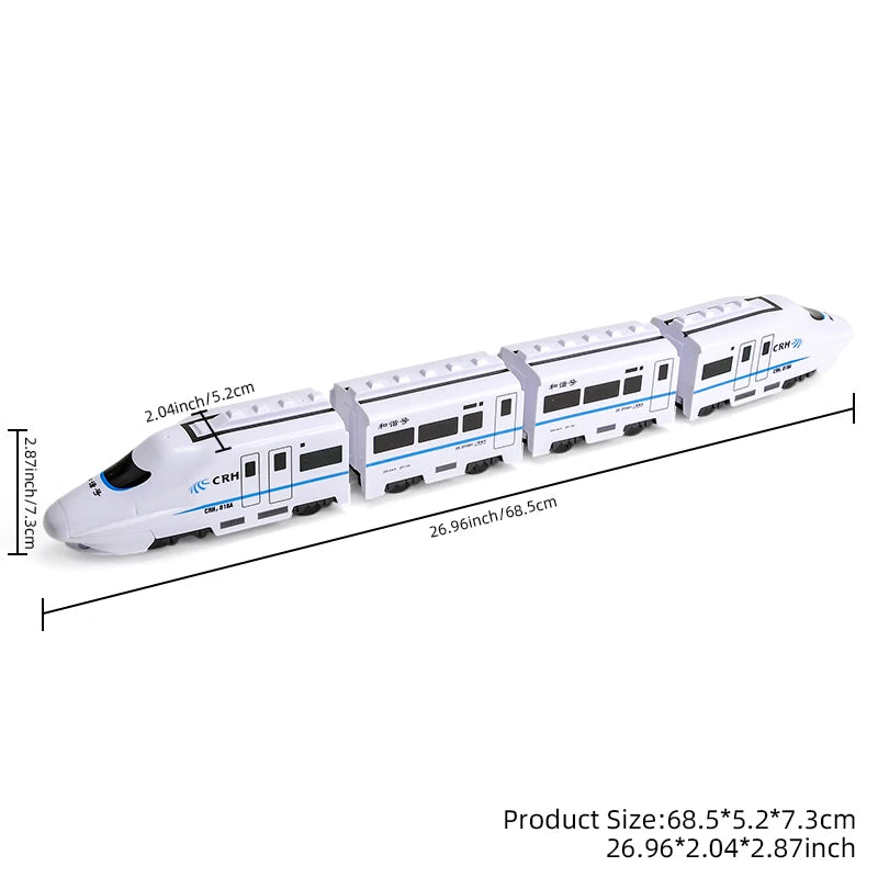 1:8 Harmony Railcar Simulation High-speed Railway Train Toys