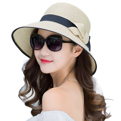 Sun Protection Foldable Female Seaside Beach Cap Casual Outdoor Caps