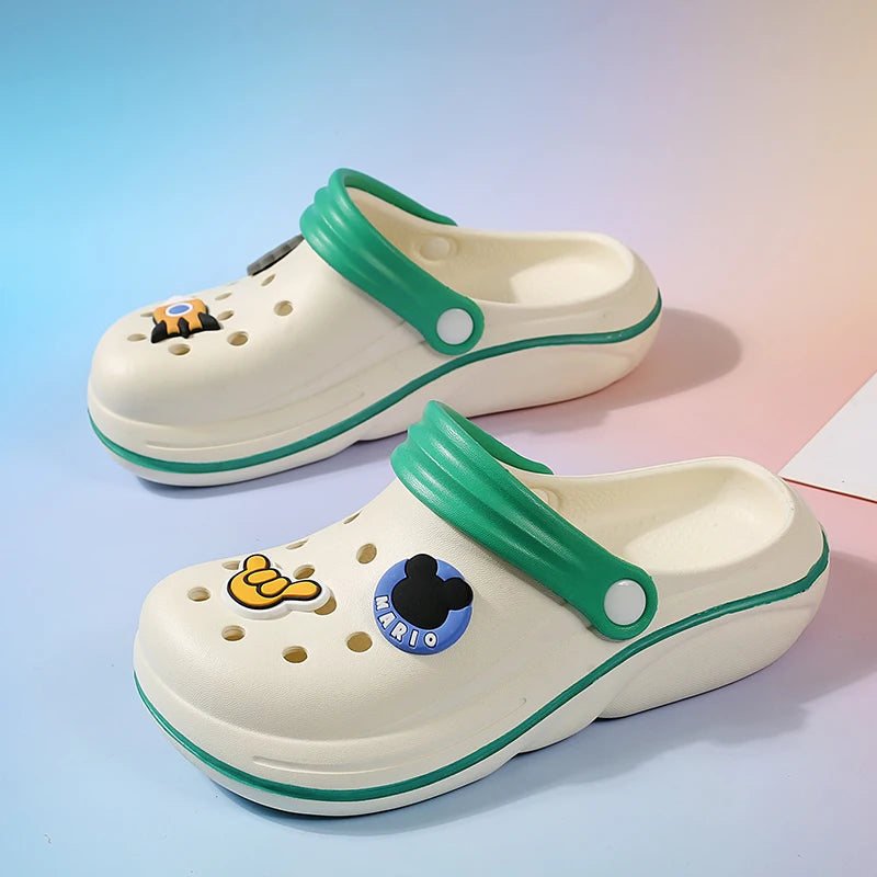 Design Summer Children Garden Clogs Shoes Boys Girls Beach Sandals