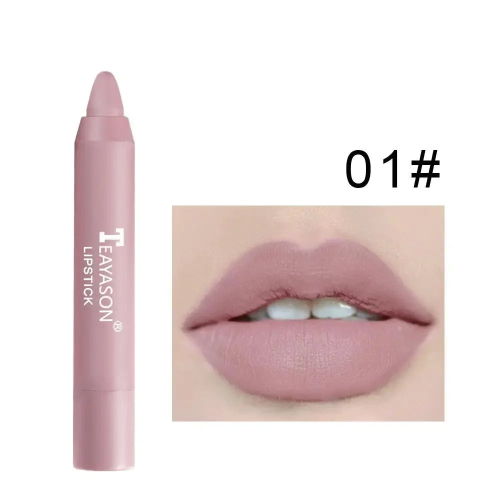 Waterproof Matte Lipliner Pencil Red Contour Tint Lipstick