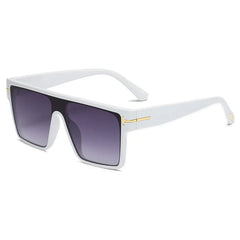 new fashion one-piece oversized square sunglasses