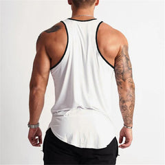 Men's Slim Fit Sleeveless Cotton Shirt Muscle Guys Bodybuilding Workout Tank Tops