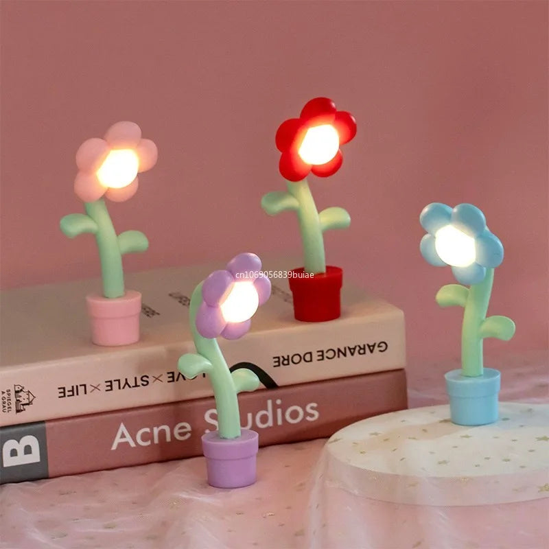 1:12 Dollhouse Miniature LED Night Light Floor Lamp Mini Desk Lamp